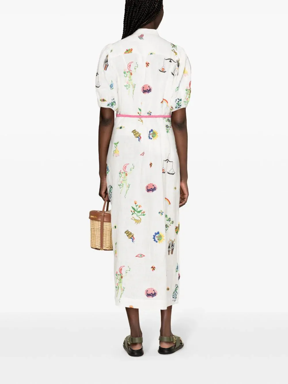 Atticus Embroidered Shirtdress