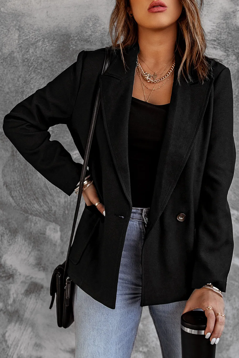 Button Up Blazer