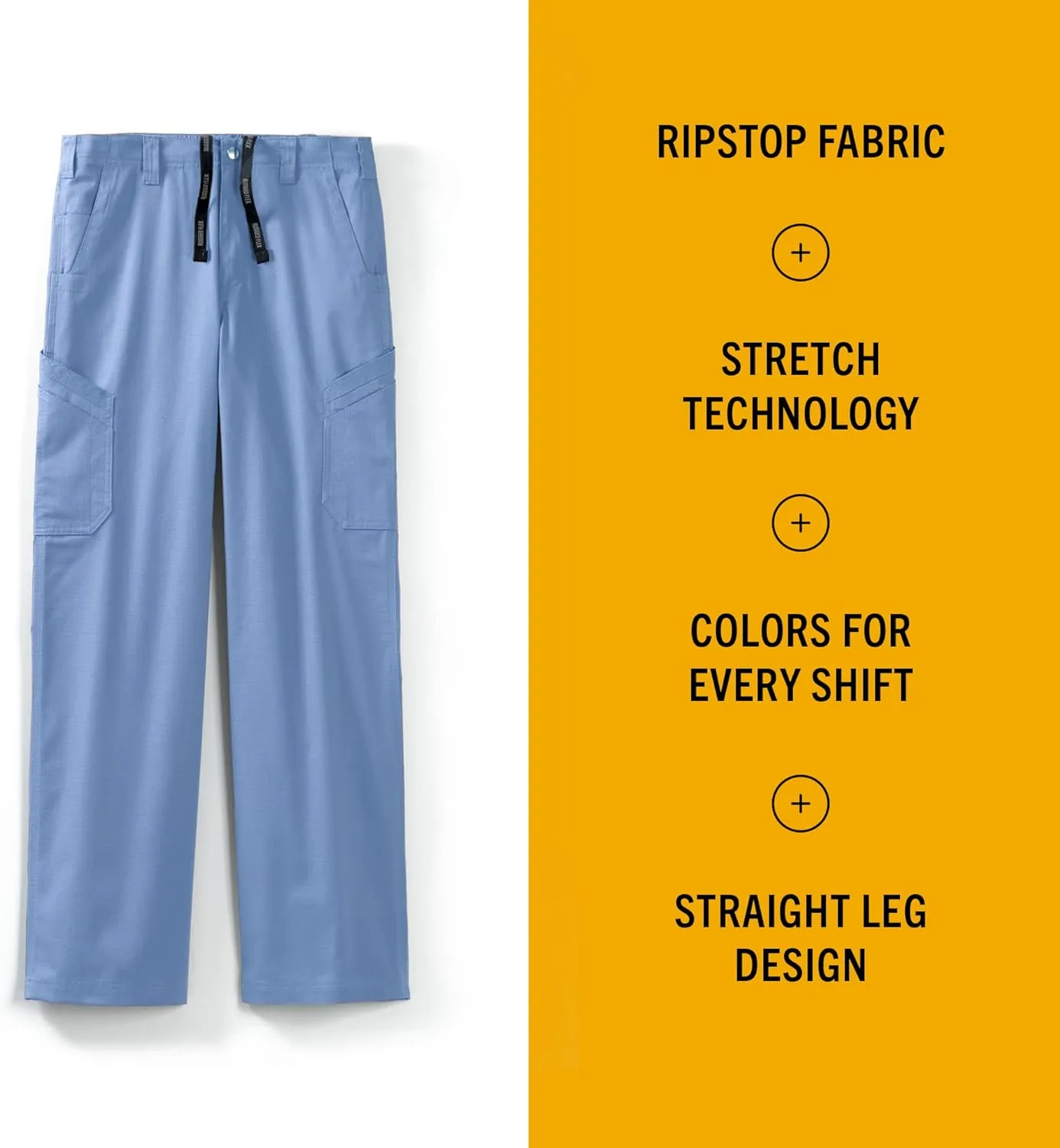 Carhartt Scrubs C55106 Men's Force Modern Fit Twill Straight Leg Pant