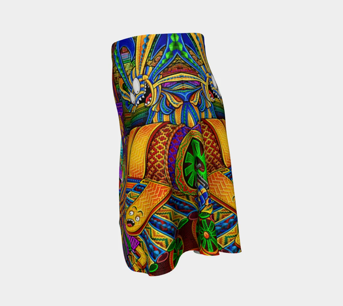 CONDUCTOR OF CONSCIOUSNEESS | FLARE SKIRT | SALVIADROID