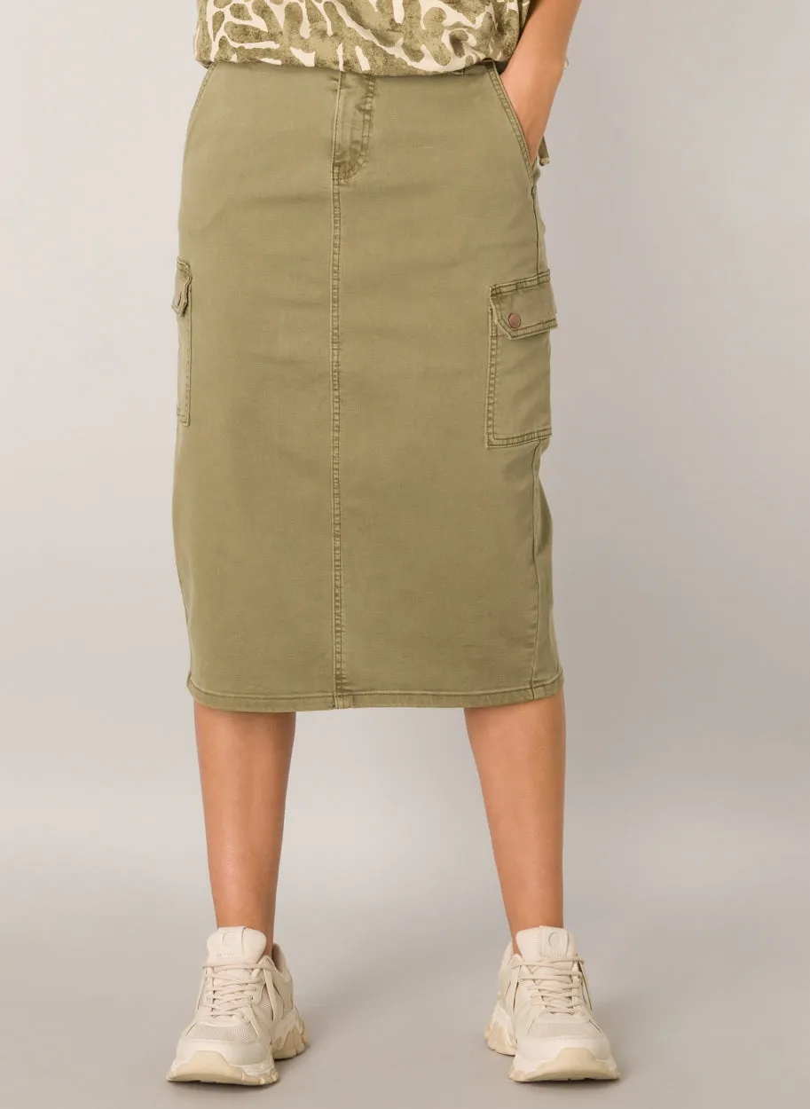 Feur-Classic straight  skirt