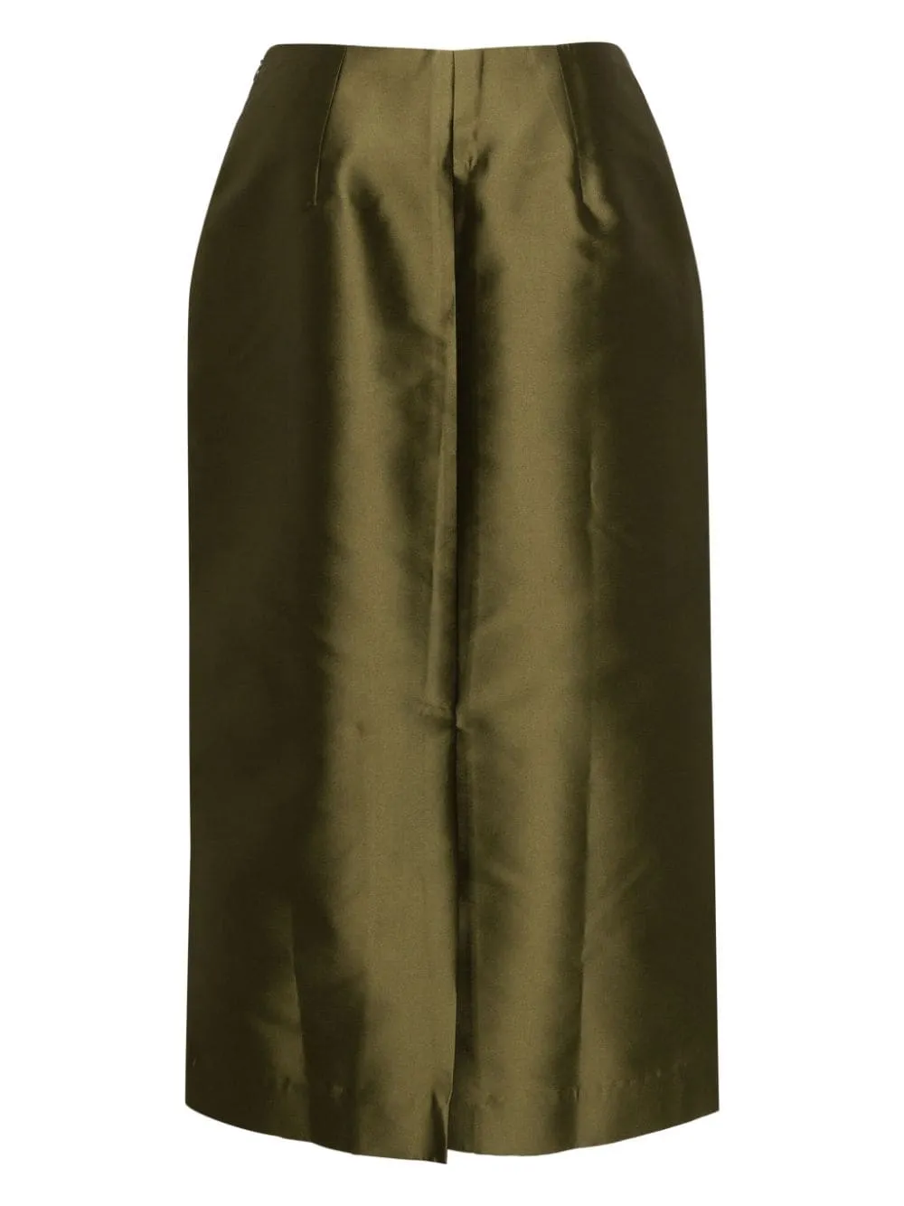 Maia Embroidered Taffeta Mikad Skirt