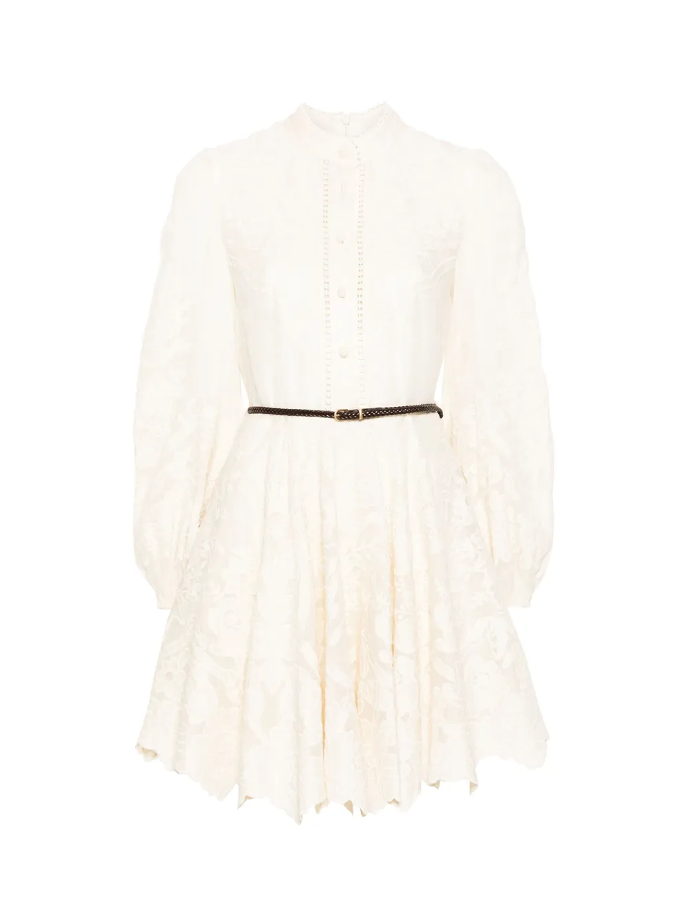 Ottie Embroidered Mini Dress