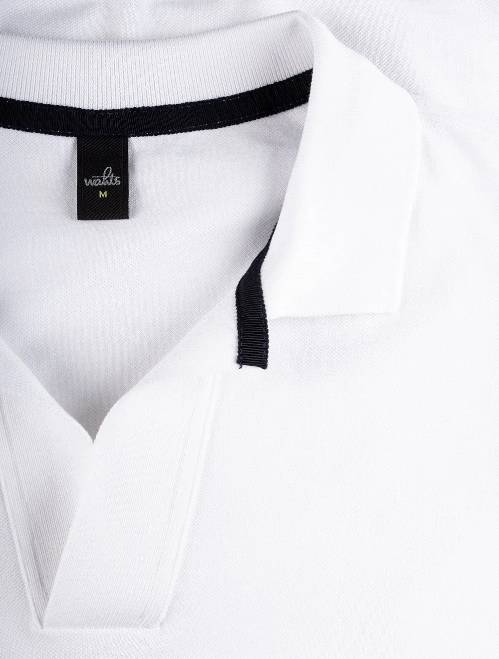 Retro Poloshirt Pure White