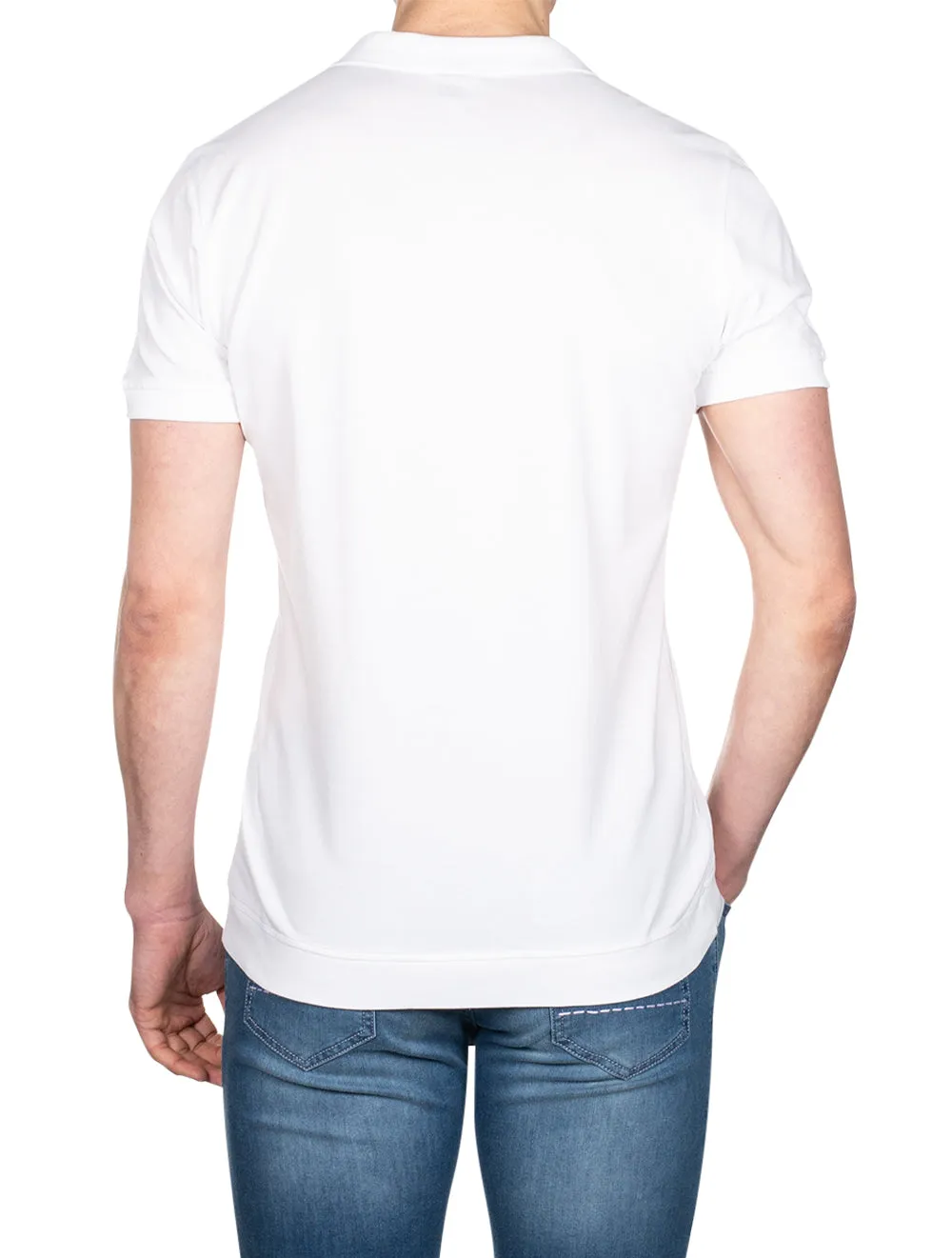 Retro Poloshirt Pure White