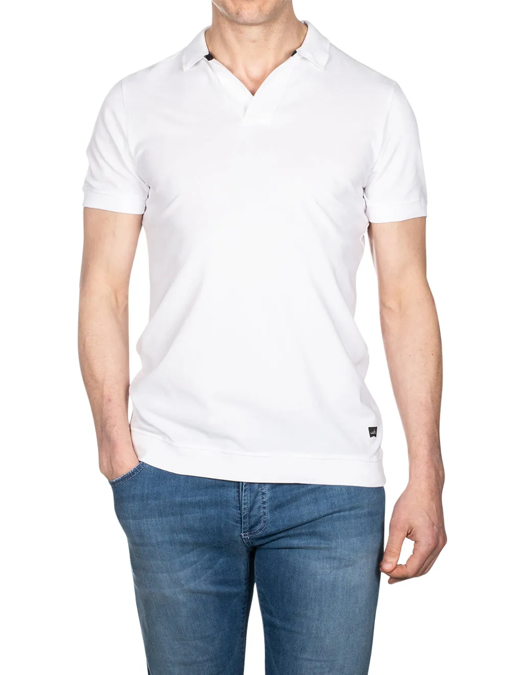 Retro Poloshirt Pure White